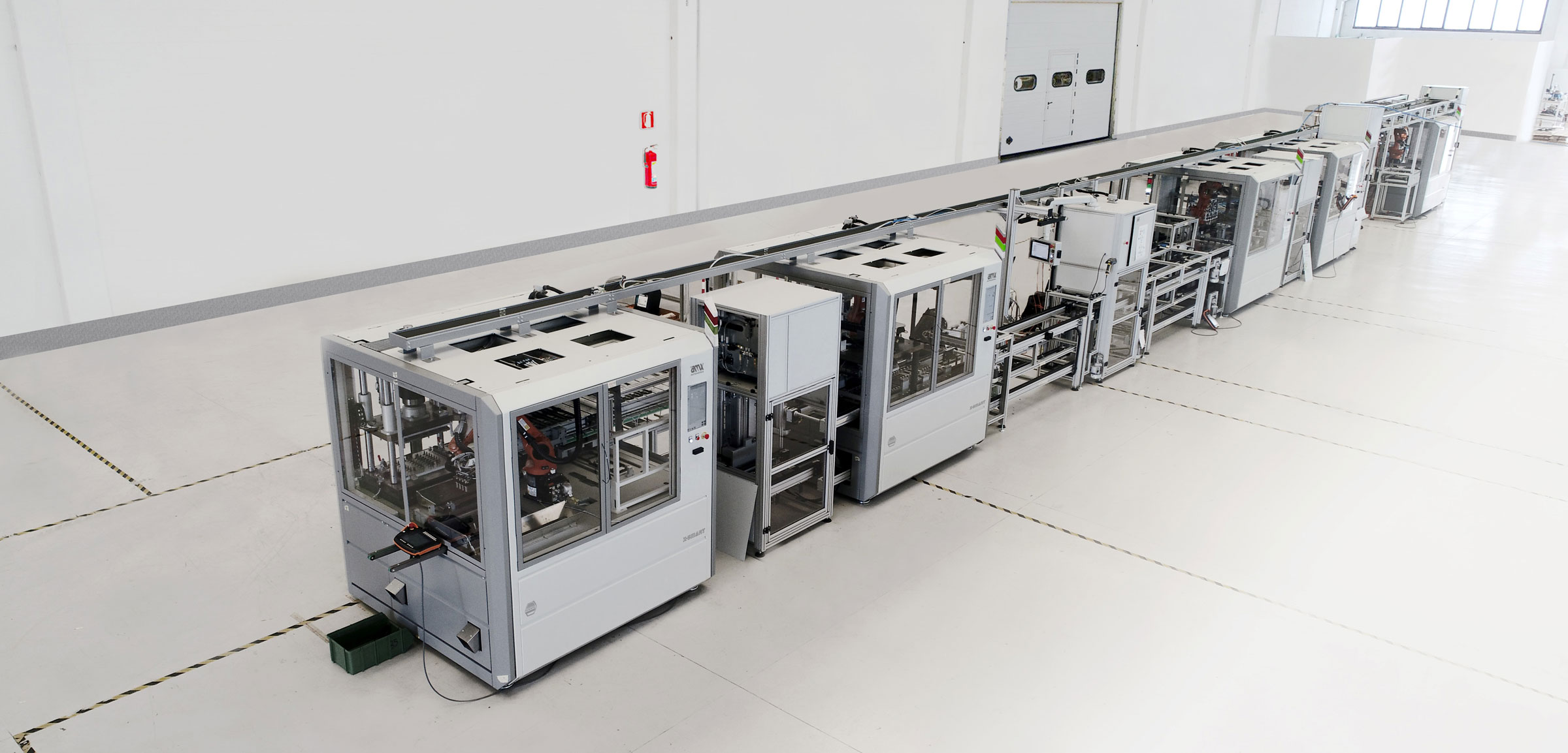 Customized automation solution for electric automotive industry