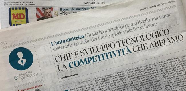 PRESS: Amx Automatrix sul Corriere della Sera Economia